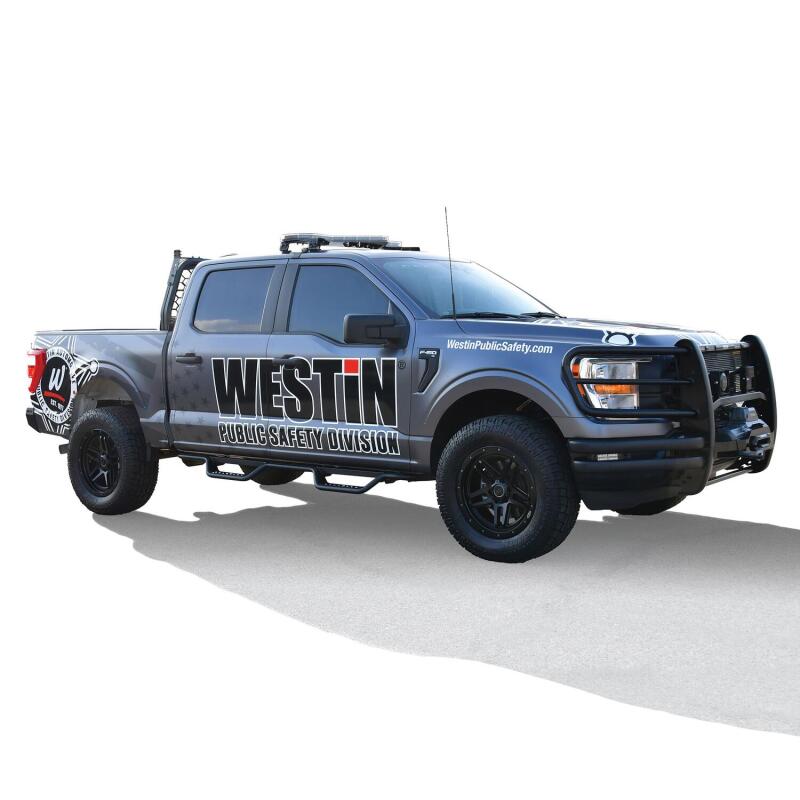 Westin 15-22 Ford F-150 SuperCrew / 17-22 F-250/350 Crew Cab Outlaw Nerf Step Bars 20-13945 20-13945 Photo - Mounted