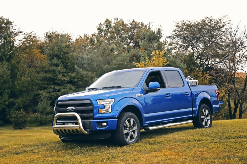 Dee Zee Deezee Universal Tubes - 6In Oval - Brite Tread Aluminum (CrewCab) DZ16421 DZ16421 Photo - Mounted