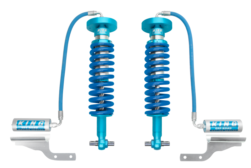 King Shocks 2015+ Ford F150 4WD Front 2.5 Dia Remote Reservoir Coilover (Pair) 25001-367