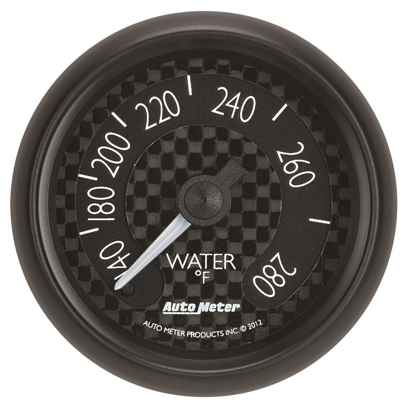 Autometer GT Series 52mm Mechanical 140-280 Deg F Water Temperature Gauge 8031 8031 Photo - Primary