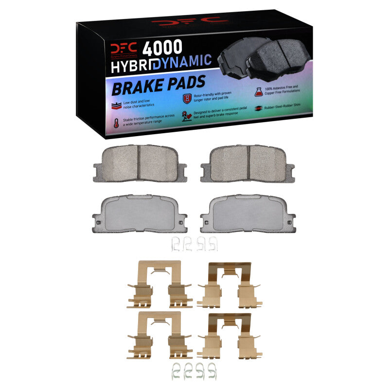 DFC DFC 4000 HybriDynamic Brake Pads Brakes, Rotors & Pads Brake Pads - OE main image