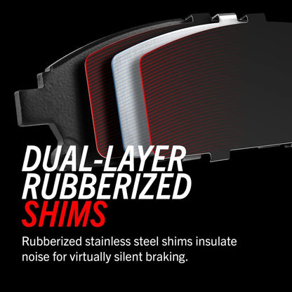 PowerStop Power Stop 2021 Mini Cooper Front Z16 Evo Ceramic Brake Pads 16-1801N 16-1801N Features and Benefits