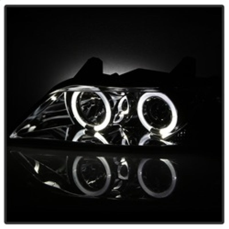 Spyder BMW Z3 96-02 Projector Headlights LED Halo Chrome High H1 Low H1 PRO-YD-BMWZ396-HL-C 5009098 5009098 Photo - Unmounted