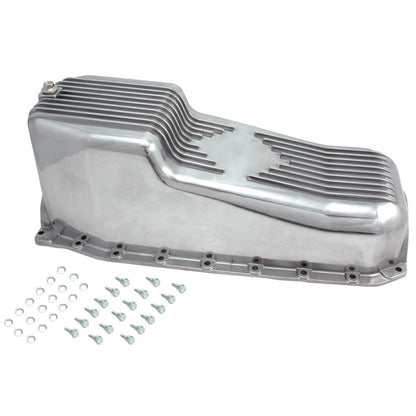Spectre 1986-Up SB Chevy Oil Pan Kit - Polished Aluminum 4989 4989 Photo - Primary