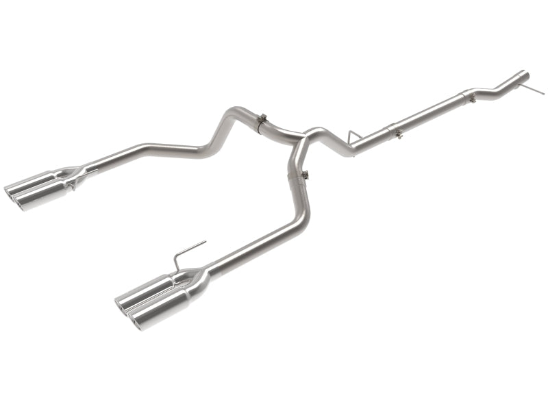 aFe GM Trucks 23-24 L6-3.0L (td) LZ0 Vulcan Series 3in 304 SS DPF-Back Exhaust System w/Polished Tip 49-34146-P 49-34146-P Photo - Primary