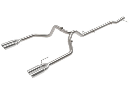 aFe GM Trucks 23-24 L6-3.0L (td) LZ0 Vulcan Series 3in 304 SS DPF-Back Exhaust System w/Polished Tip 49-34146-P 49-34146-P Photo - Primary