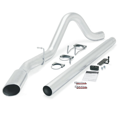 Banks Power 08-10 Ford 6.4L ECSB/CCSB (SWB) Monster Exhaust System - SS Single Exhaust w/ Chrome Tip 49780 49780 Photo - Primary
