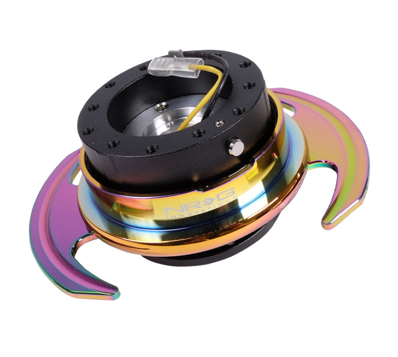 NRG Gen 3.0 Quick Release Kit Neo Chrome SRK-650BK-MC Photo - Primary