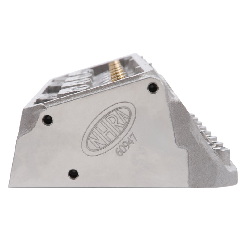 Edelbrock Cyl Head SBC Nhra Legal 64CC Angled Plug Bare, Single 60947 Photo - out of package