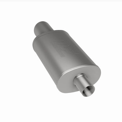 MagnaFlow 5" X 8" Oval Center/Center Performance Muffler With Tip 14827 360 Degree Image Set