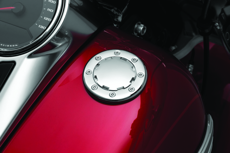 Kuryakyn Vented Flush Mount Gas Cap Chr 7434 7434 Photo - Primary