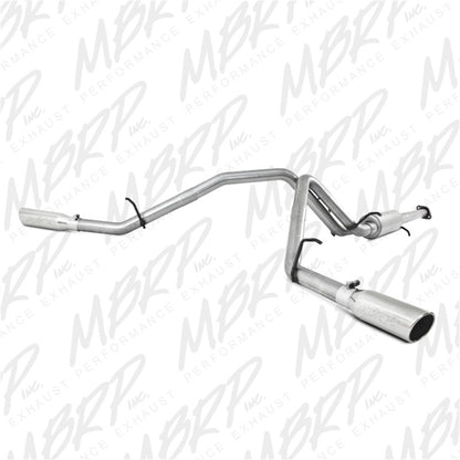 MBRP 2007-2008 Chev/GMC 1500 (Next Gen.) CC EC (excl. 8 bed) 4.8/5.3L/6.0L S5038AL Photo - Primary