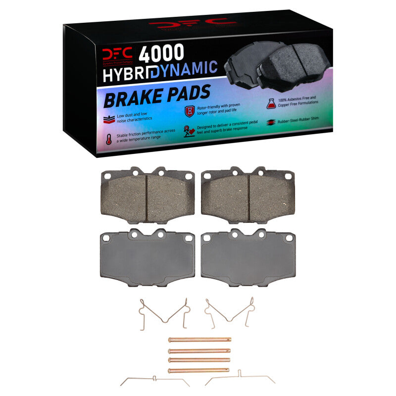DFC DFC 4000 HybriDynamic Brake Pads Brakes, Rotors & Pads Brake Pads - OE main image