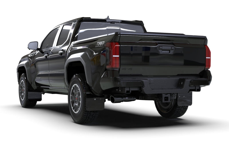 Rally Armor 2024 Toyota Tacoma Black UR Mud Flap w/ Metallic Black Logo MF114-UR-BLK-MBK MF114-UR-BLK-MBK User 1