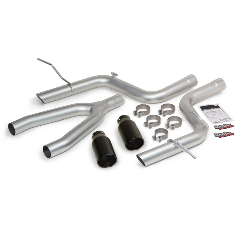 Banks Power 14 Jeep Grand Cherokee 3.0L Diesel Monster Exhaust Sys - SS Single Exhaust w/ Black Tip 51364-B 51364-B Photo - Primary