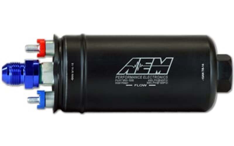 AEM Electronics 380lph Inline High Flow Fuel Pump 50-1005 Photo - Primary