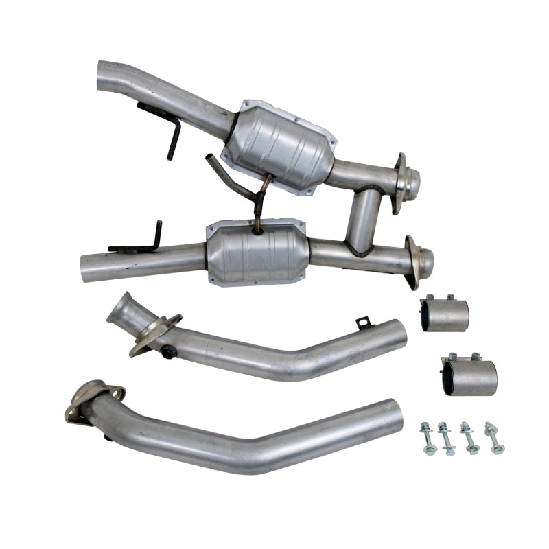 BBK Performance Mustang GT/Cobra 2-1/2 in. Catted H-Pipe (94-95) 1563 User 1