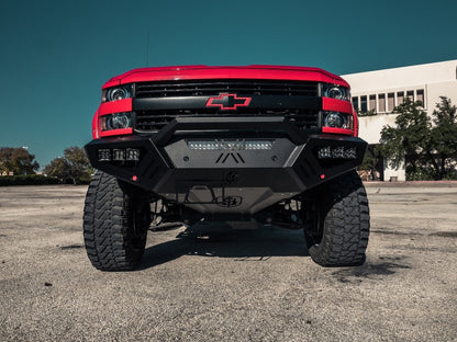 Road Armor 15-19 Chevy 2500 SPARTAN Front Bumper - Tex Blk 3152XF0B 3152XF0B Photo - Primary