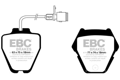 EBC Disc Brake Pad Set DP41328R Photo - Primary