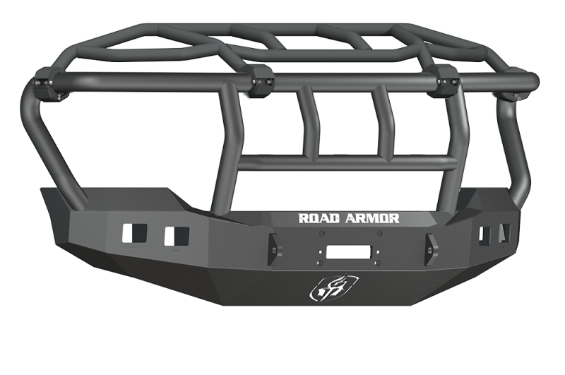 Road Armor 11-16 Ford F-250 Stealth Front Winch Bumper w/Intimidator Guard - Tex Blk 611R3B 611R3B Photo - Primary