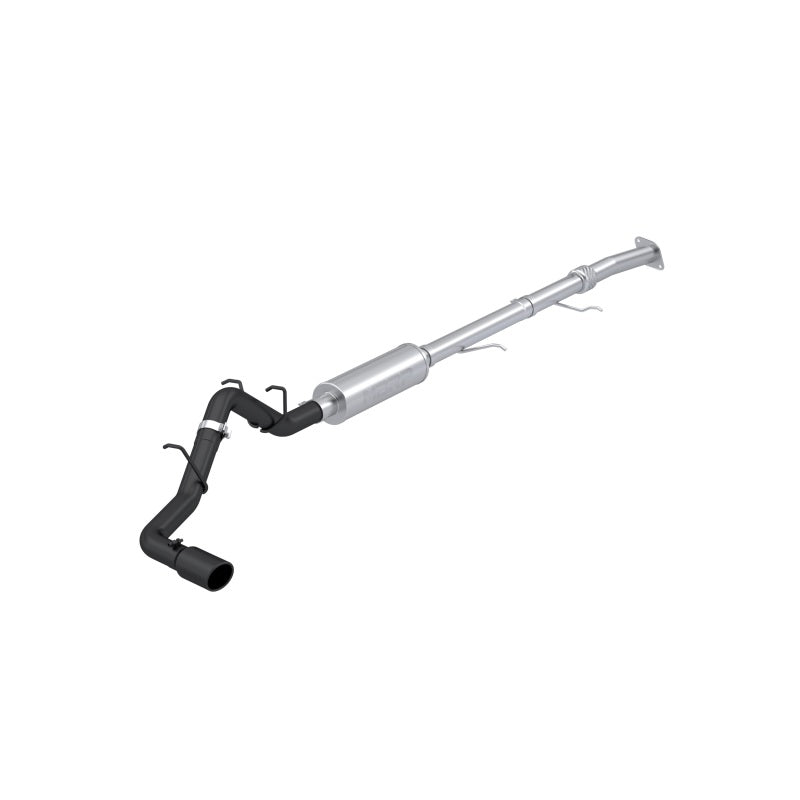MBRP 2023+ Chevy Colorado/GMC Canyon Aluminized Steel 3in Cat-Back Single Side Exit - Black S5015BLK S5015BLK Photo - Primary