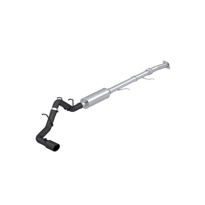 MBRP 2023+ Chevy Colorado/GMC Canyon Aluminized Steel 3in Cat-Back Single Side Exit - Black S5015BLK S5015BLK Photo - Primary