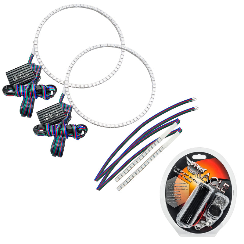 ORACLE Lighting Oracle 21-22 Ford Bronco Headlight Halo Kit w/DRL Bar - Base Headlights ColorSHIFT -w/RF Controller 1471-330 1471-330 Photo - Primary