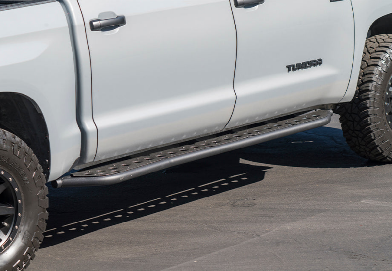 Cali Raised LED Cali Raised 14-21 Toyota Tundra Step Edition Rock Sliders - Kick Out / RawFiller Plate / BedLiner CR2784 CR2784 Photo - Primary