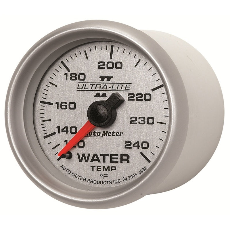 Autometer Gauge, Water Temp, 2 1/16", 120-240 Deg F, Mechanical, Ultra-Lite II 4932 User 2
