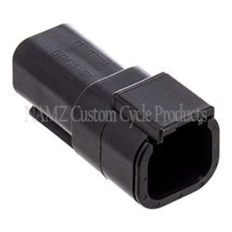 NAMZ Deutsch DTM 4-Position Receptacle - Black MDR-4B MDR-4B Photo - Primary