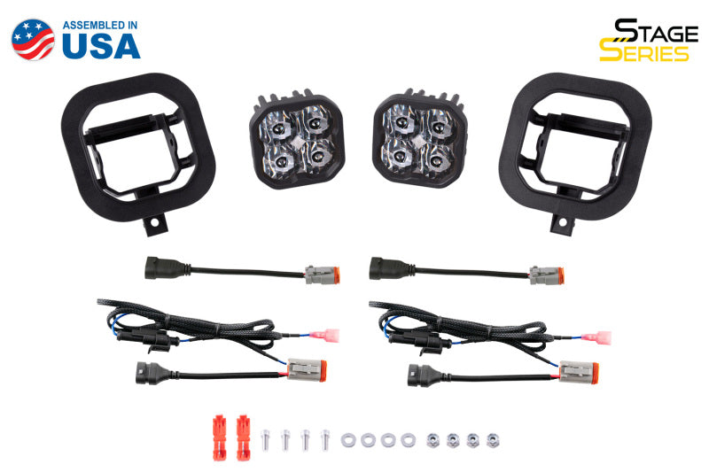 Diode Dynamics SS3 Sport Type SD Kit ABL - Yellow SAE Fog DD7093 DD7093 User 7
