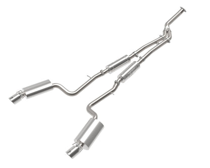aFe POWER Takeda 16-17 Lexus IS200t L4-2.0L (t) 2.5in-3in 304 SS CB Exhaust w/Polish Tip 49-36059-P 49-36059-P Photo - Primary