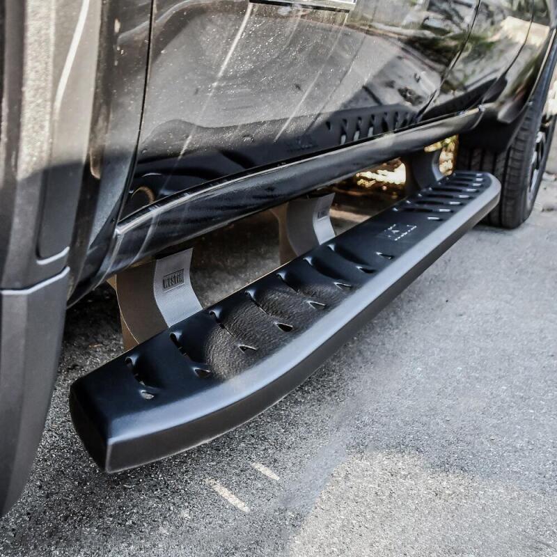 Westin 2019 Chevrolet Silverado/Sierra 1500 Crew Cab Thrasher Running Boards - Textured Black 28-81265 28-81265 Photo - Mounted