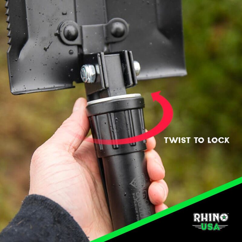 Rhino USA Folding Recovery Shovel W/Pick RNO-ETOOL RNO-ETOOL User 2