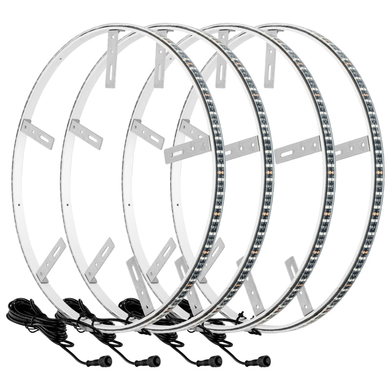 ORACLE Lighting Oracle LED Illuminated Wheel Rings - Double LED - Blue 4228-002 4228-002 User 4