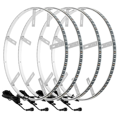 ORACLE Lighting Oracle LED Illuminated Wheel Rings - Double LED - Blue 4228-002 4228-002 User 4