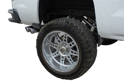 Gibson 14-18 Chevrolet Silverado 1500 LT 5.3L 3in/2.25in Cat-Back Dual Sport Exhaust - Stainless 65663 65663 Photo - Mounted