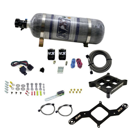 Nitrous Express 4500 Covert Crossbar Plate System Pro Power 100-500HP (12lb Bottle) 63571-12 63571-12 Photo - Primary