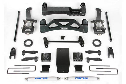 Fabtech 6? Basic System w/ Front Stock Coilover Spacer & Rear Stealth Shocks K2116 Photo - Primary
