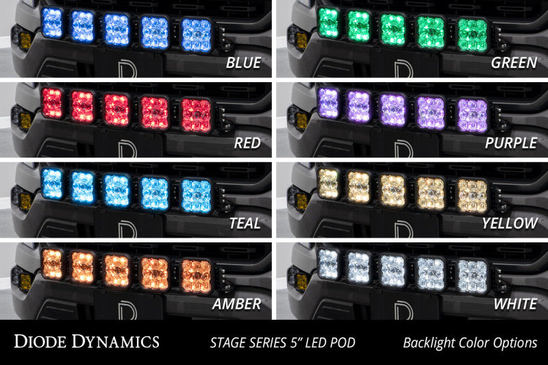 Diode Dynamics 21-22 Ford F-150 SS5 Grille CrossLink Lightbar Kit- Pro White Combo DD7321 DD7321 User 7