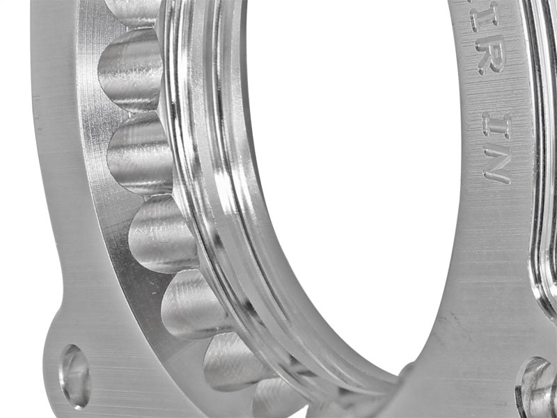 aFe Silver Bullet Throttle Body Spacer: Chevrolet Corvette 14-17 (C7) / Ca 46-34011 Photo - Unmounted