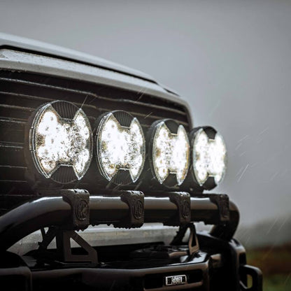 KC HiLiTES SlimLite 8in. LED Light Shield (Shield Only) - Clear 5207 5207 Photo - lifestyle view