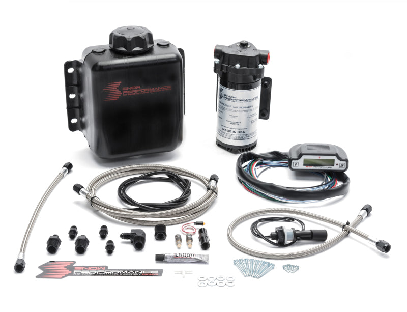 Snow Performance Stg 3 Boost Cooler EFI 2D MAP Prog. Water Injection Kit (SS Braided Line & 4AN) SNO-310-BRD SNO-310-BRD Photo - Primary
