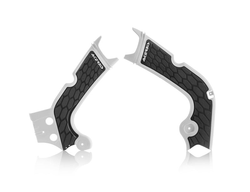 Acerbis 17-19 Honda CRF250R/RX/ CRF450R/RX Frame Guards- X-Grip - White/Black 2630711035 2630711035 Photo - Primary