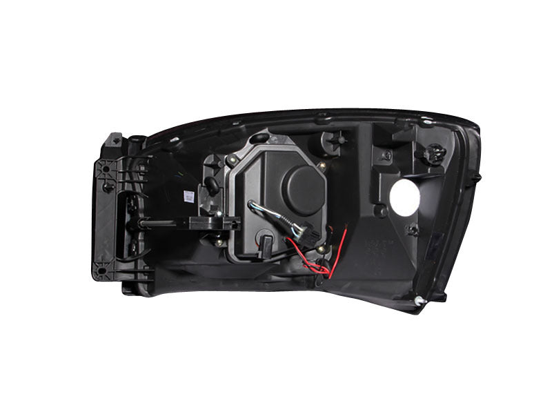 Anzo 2006-2008 Dodge Ram 1500 Projector Headlights w/ Halo Black 111209 Photo - Unmounted