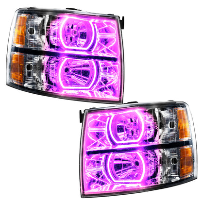 ORACLE Lighting Oracle 07-13 Chevrolet Silverado SMD HL - Square - ColorSHIFT w/ BC1 Controller 8188-335 8188-335 Photo - out of package