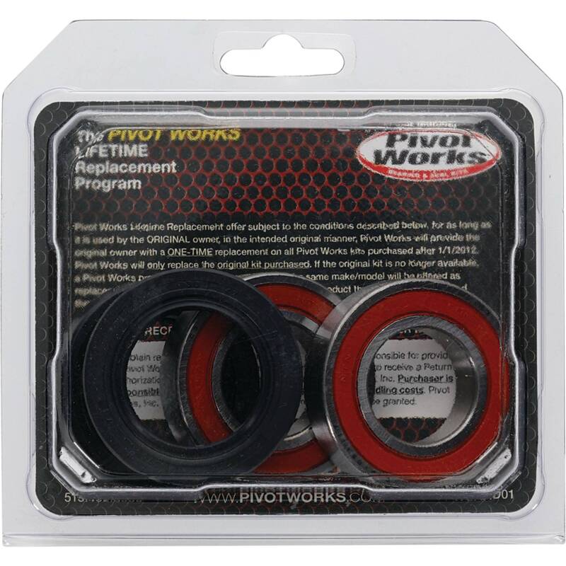 Pivot Works Aprilia, BMW, Cagiva, Moto_Guzzi Wheel Bearing Kit Premium Bearings 25-1569-P 25-1569-P Photo - Primary