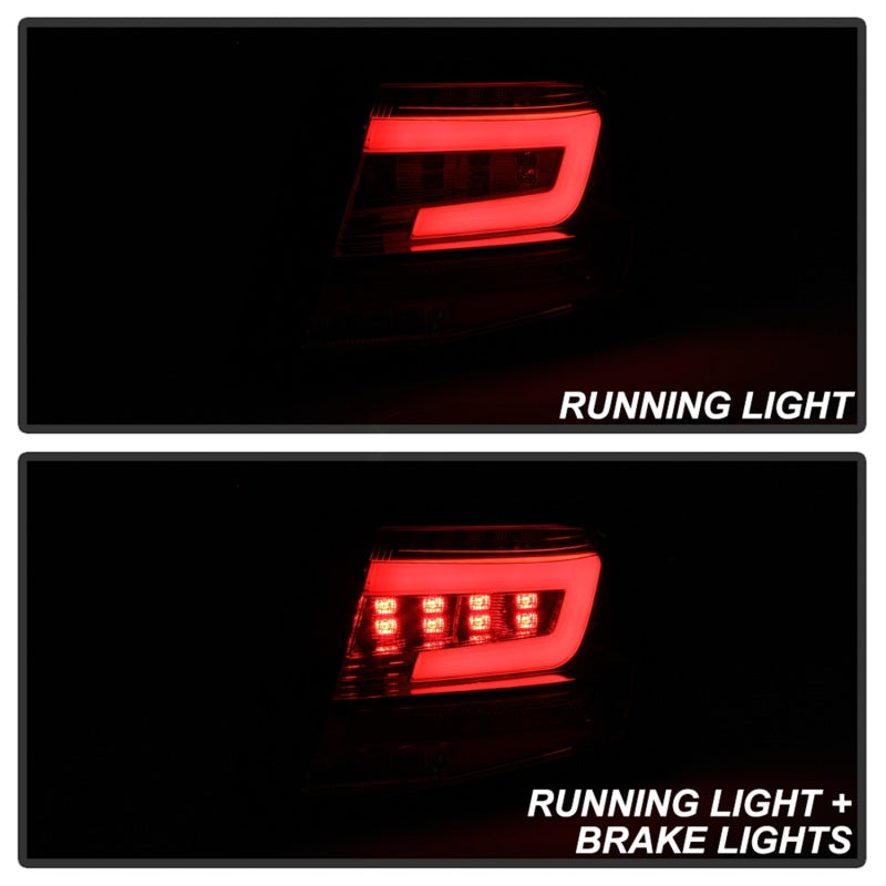 Spyder 08-11 Subaru Impreza WRX 4DR LED Tail Lights - Red Clear ALT-YD-SI084D-LED-RC 5087973 5087973 Photo - Unmounted
