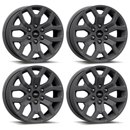 Ford Racing 15-22 F-150 18x7.5in Matte Gray Wheel Kit M-1007K-1875G M-1007K-1875G Photo - Primary
