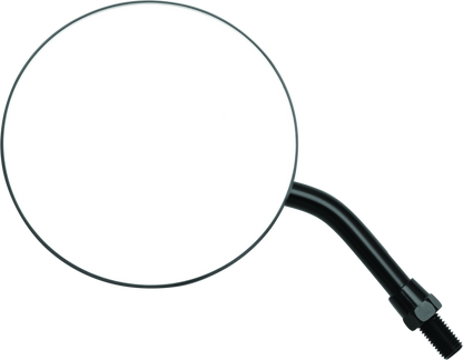 BikeMaster 4in Adjustable Round Mirror 10mm - Each - Black 600801 600801 User 1